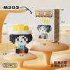 *Anime Building Block Chopper Buggy  Assembly Micro Building Block Zoro Robin Character Model Mini Bricks Figure Toys For Gift