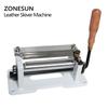 ZONESUN 800 6" inch Manual Leather Tools Skiver Peel DIY Shovel Skin Machine Vegetable Tanned Splitter Knife Peeler Cutter