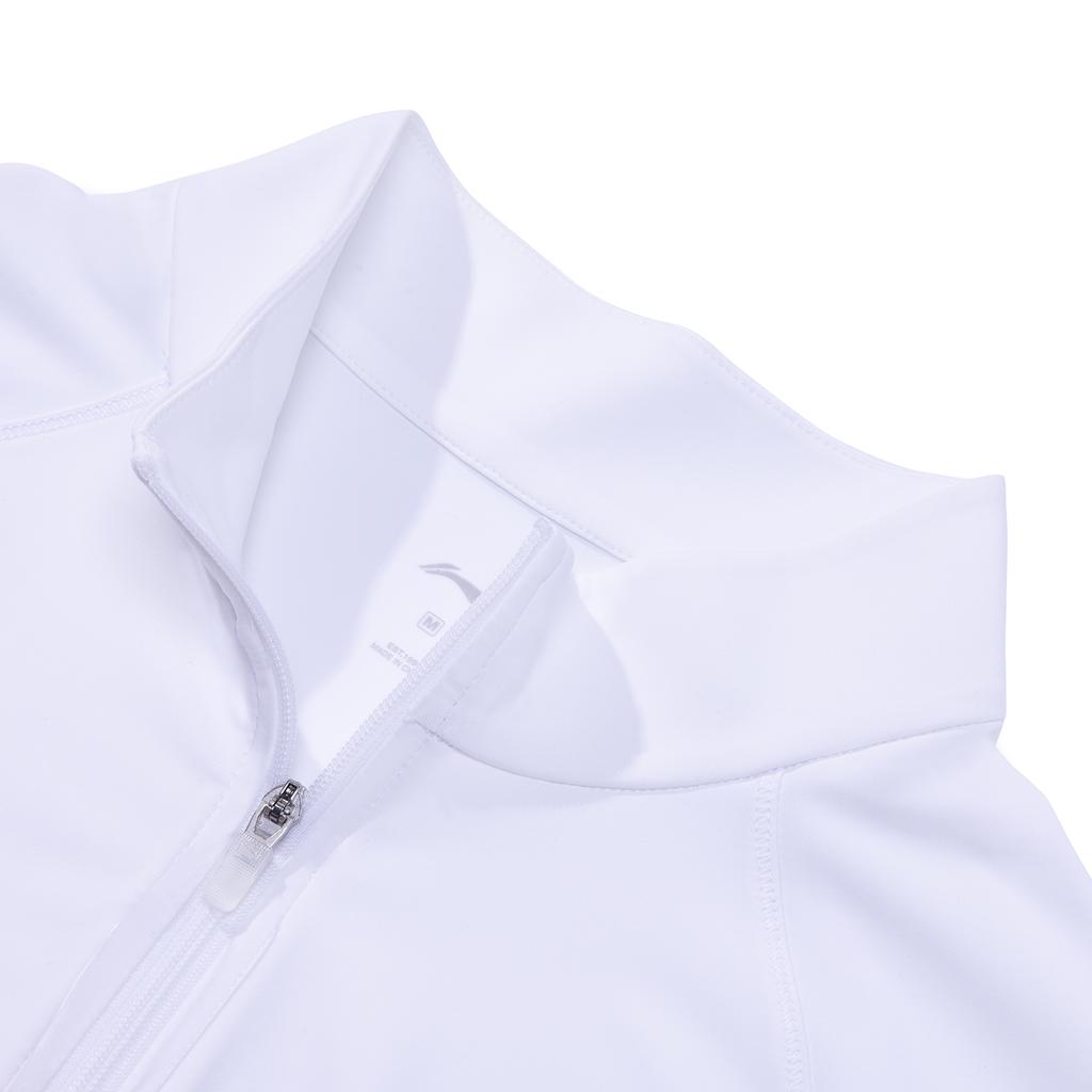 Li Ning Loose Comfortable Breathable UV Protection Sun Protection Clothing Women tops Standard-White AFDVA76-2