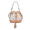 Contrasting color splicing small bag women's summer new fashionable large-capacity bucket bag women's high-end oblique span bag