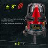 8 Line Professional Automatic Self Leveling Rotary Laser Level Beam Meter Portable Measure Kit