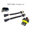 9005 HB3 9006 HB4 Female and Male Socket Adapters Wiring Harness For Headlights Fog Lamps Car Light Accessrios