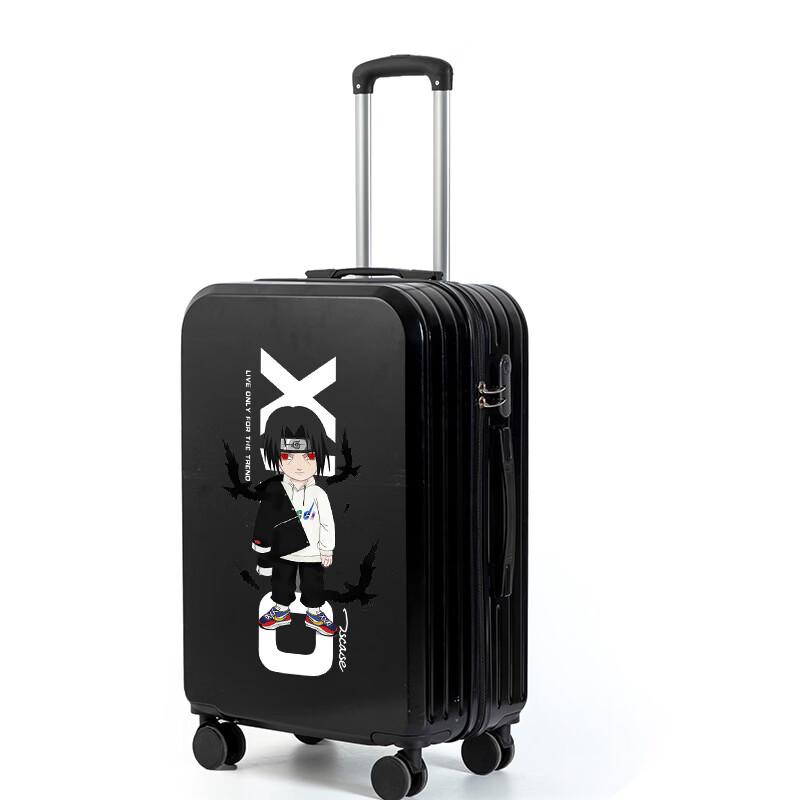 PACKAGE FASHION Flat Candy Color Luggage with Cupholder 22 inch