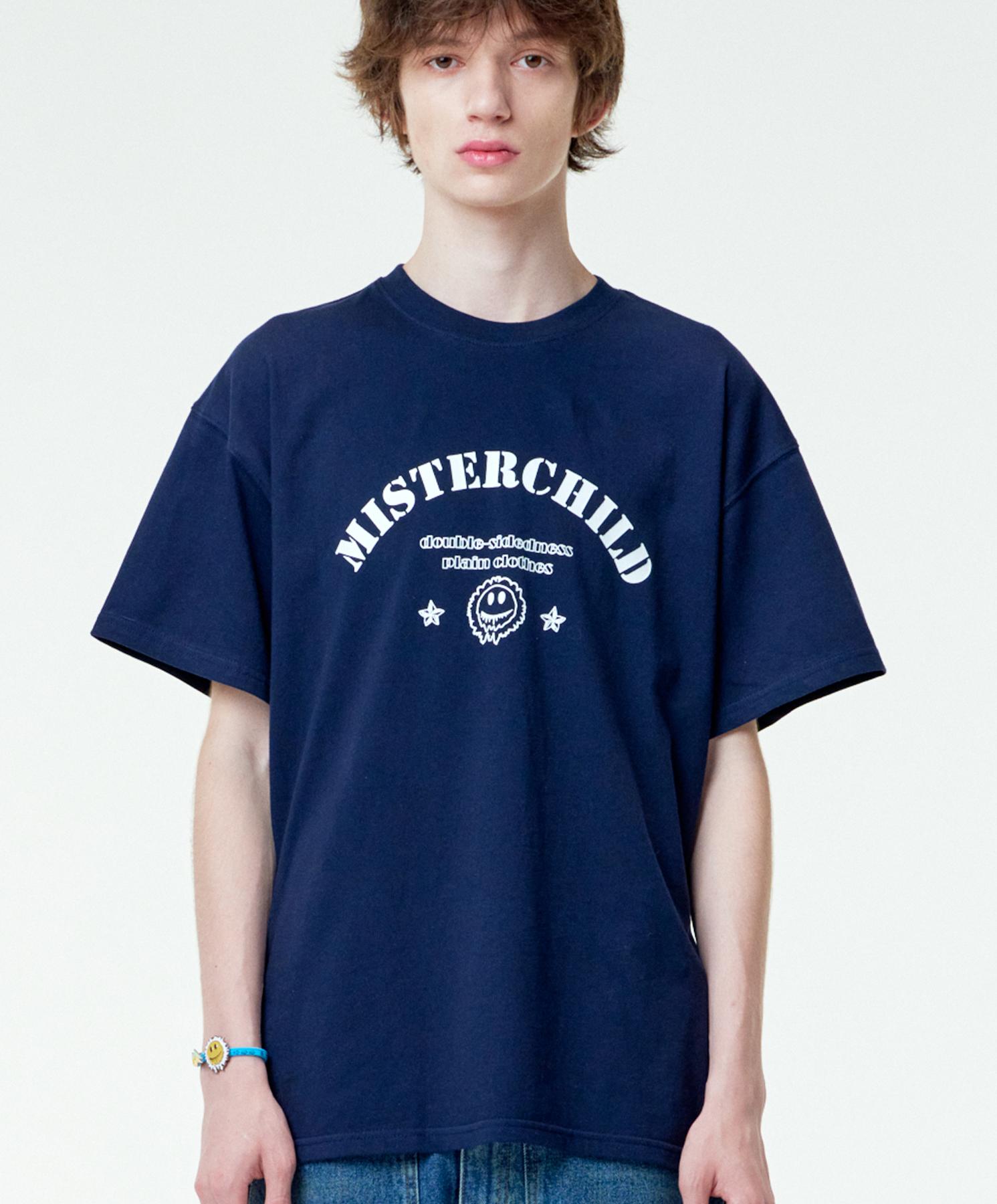 Mister Child Arch Mc T-Shirt Navy L