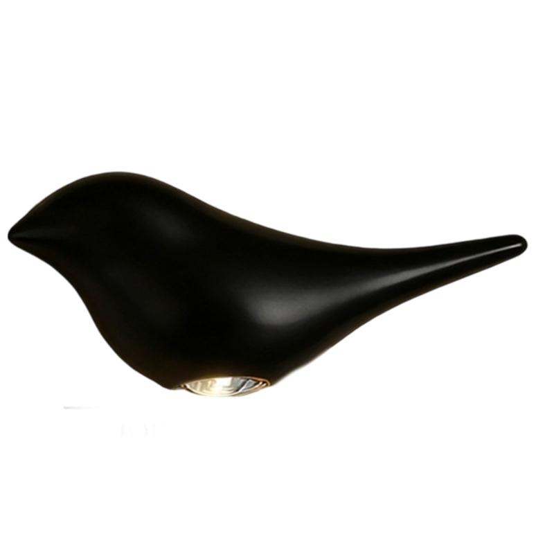 Vogelförmige automatische Sensor-Nachtlampe Moderne LED-Wandleuchte Flurleuchte USB-wiederaufladbare Wandleuchte Langlebig