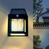 Motion Sensor Solar Wall Llights 3 Lighting Modes Outdoor Solar Wall Lamp  Courtyard Decoration
