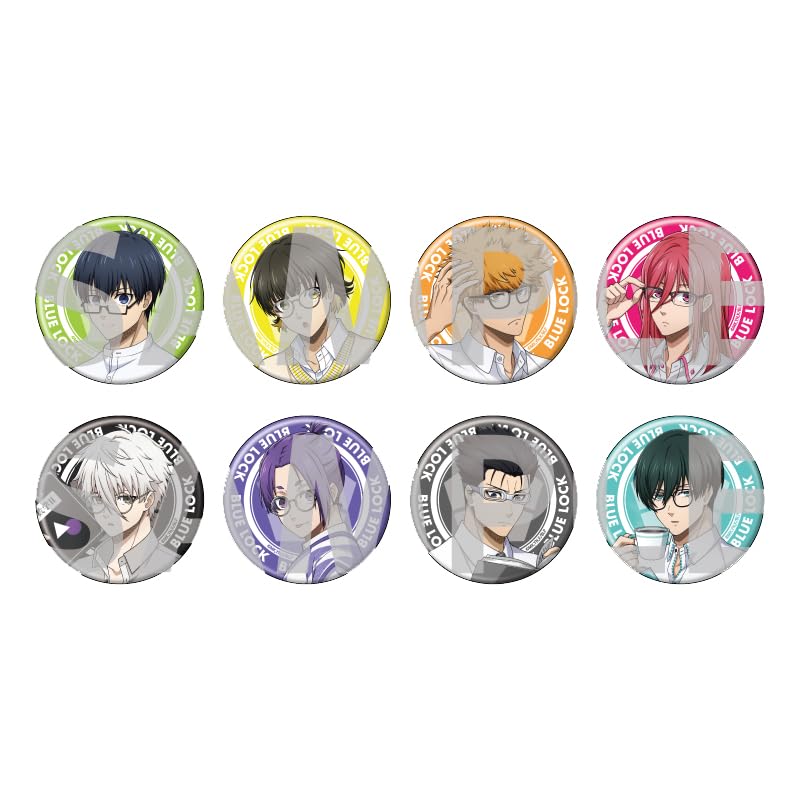 

TV Anime Blue Lock 04 Glasses ver. [Original Illustration] Can Badge Box of 8