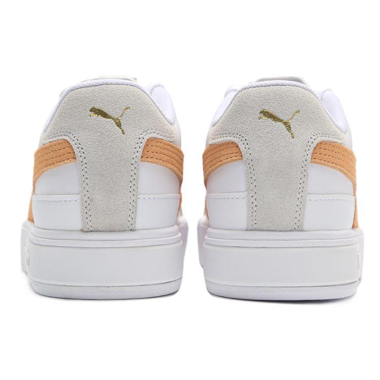 Puma Cali Star Mix Comfortable Versatile Low Top Sneakers Women Sneakers White Peach Pink 380220-01