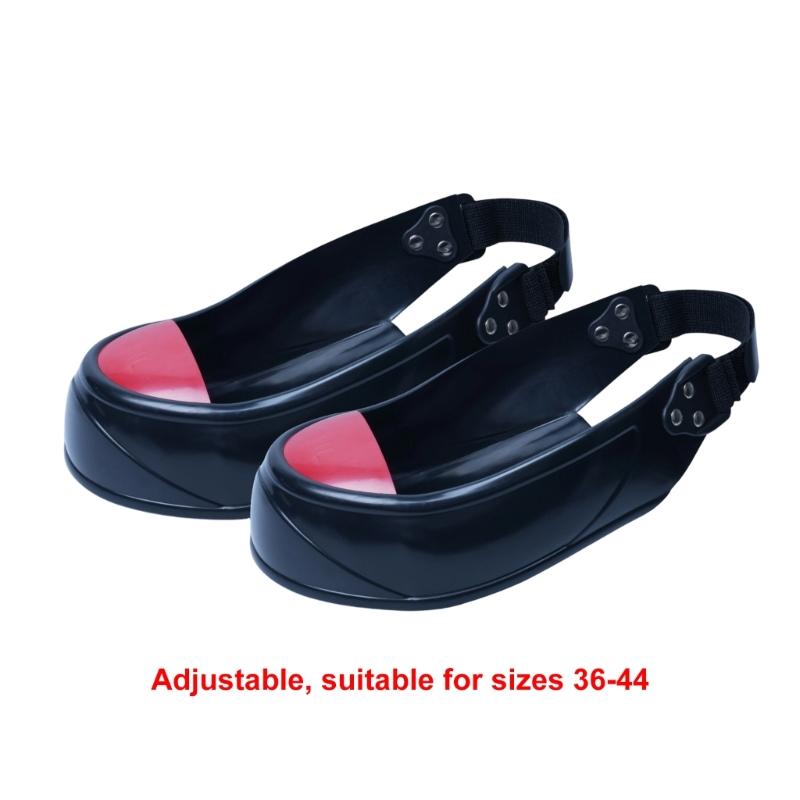 Steel Toe Caps for Shoes Safety Overshoes with Adjustable Strap For Foot Protective Covers In Construction And Warehouse