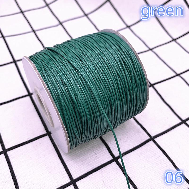 0.5 0.8 1.0 1.5 2.0mm Waxed  Cord Waxed Thread Cord String Strap Necklace Rope Bead DIY Jewelry Making for Bracelet