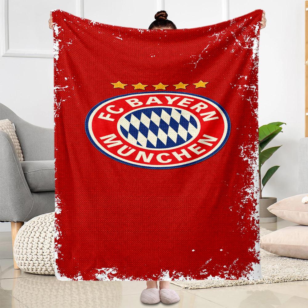 Bayern Munich Blanket Soft & Cozy Great for Office Couch Livingroom for All Occasions Warmthful Decor Gift for Travel Home Birthdays