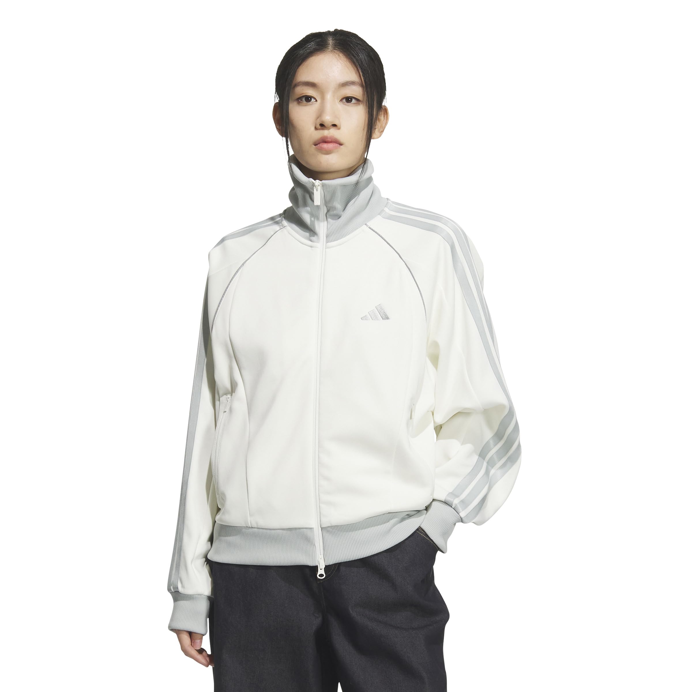 

Adidas Stadium C Track Size L6722 Women s Top, Off-White (KA0922),