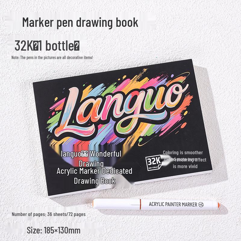 Blue Fruit Sketchbook: Wonderful DIY Watercolor & Pen Drawing Journal with Thickened Cardstock