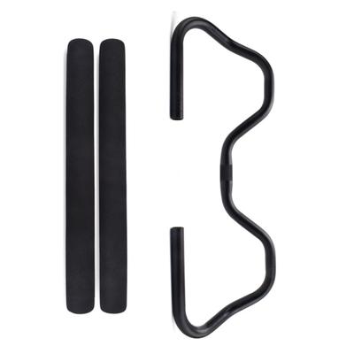 Mountainbike Auflieger Lenkererhöhungen Lenker mit Schwammbezug Für Mountainbike Aluminiumlegierung Mountainbike Butterfly Lenker