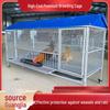 Rainproof Outdoor Chicken, Duck, Rabbit & Pigeon Coop with Anti-Rat Features