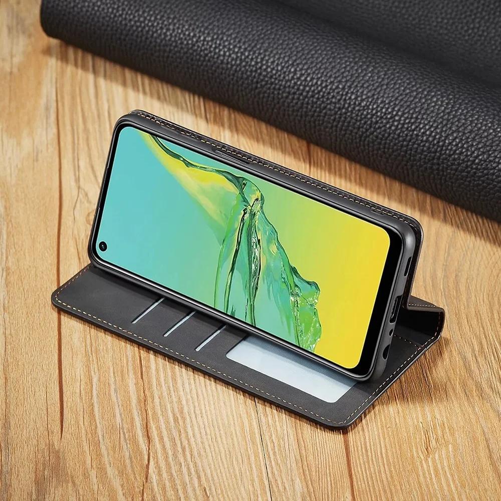 Wallet Leather Case for Samsung Galaxy S25 S24 S23 S22 S21 S20 FE Ultra Plus S10 A16 A15 A14 A56 A55 A54 A53 A52s 5G Flip Cover