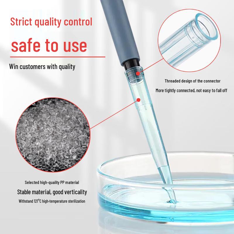 Aisijin T-200-Y-R-S Sterile Pipette Tips