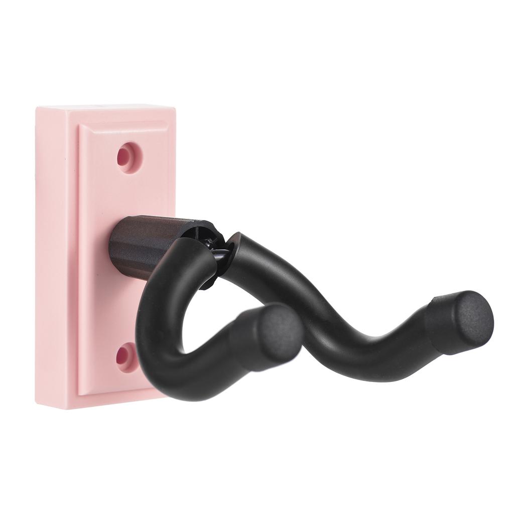 Guitar Wall Mount Hanger Hook Guitar Wall Hook Hanger Solid Sturdy Black Metal Holder Hanger Multifunction Hanger