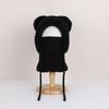 Children Hat Plush Bear Ear Styling Warm Windproof Winter Hat with Face Guard Neckerchief Function Vertical Headgear