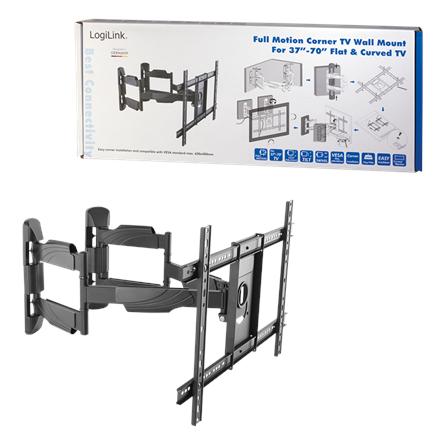 Logilink BP0047 TV Wall Mount, 37"-70" Corner | Logilink