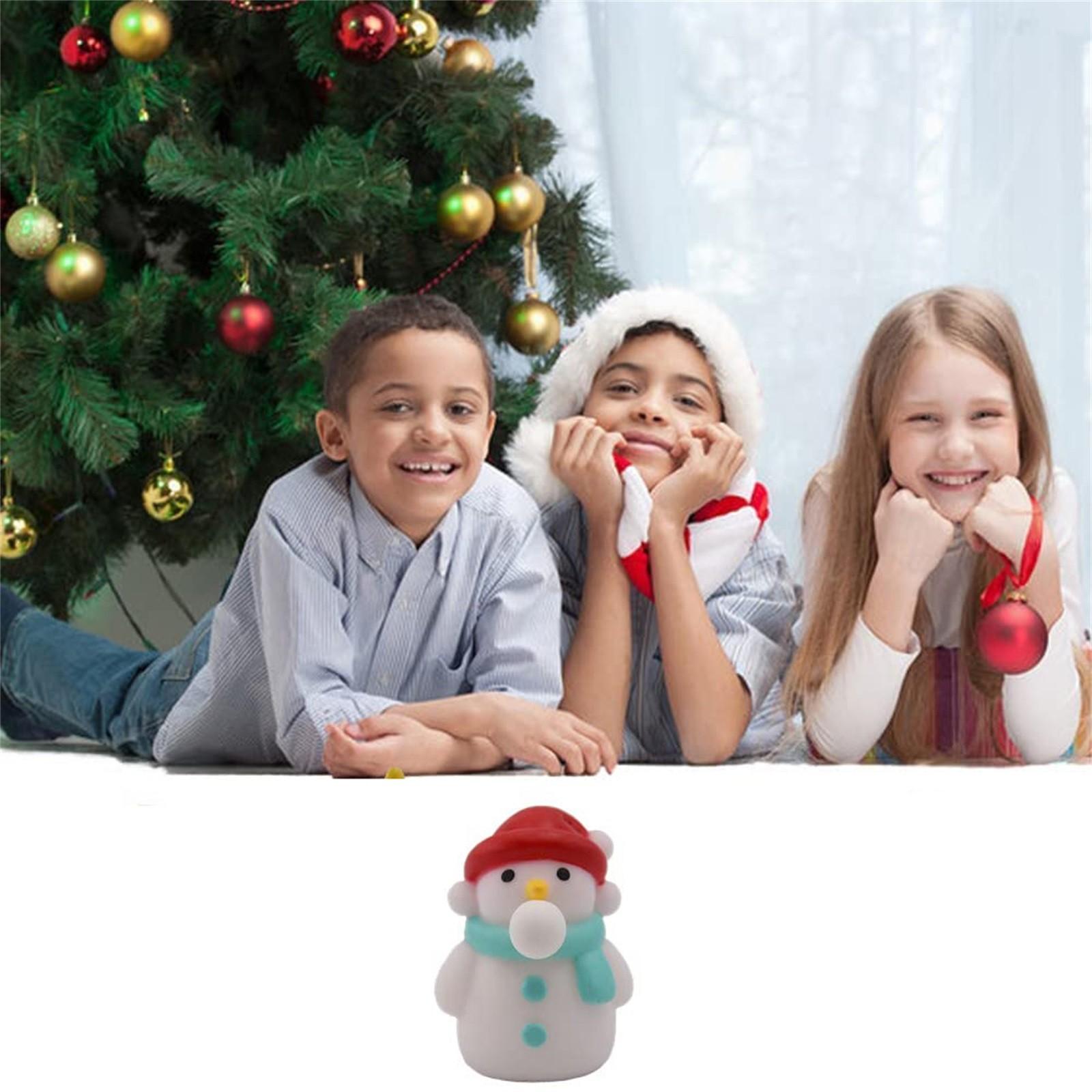 

Санта-Клаус Лось Squeezepop Eye Doll Сжимает Забавную Игрушку Для Декомпрессии Tricky Ventrebound Doll One Size