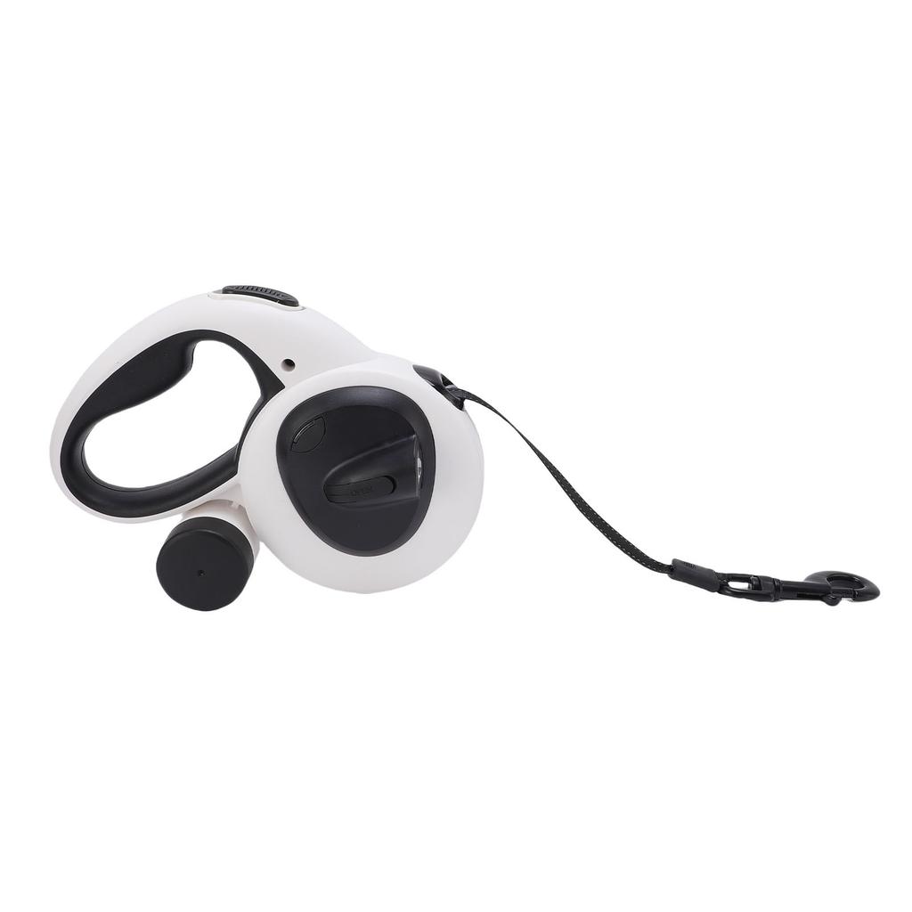 Auto Retractable Pet Leash Soft Grip Reflective Webbing Walking Dog Leash with LED Light 5m Nylon Rope Medium for