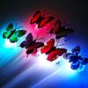 1Pcs Cute Butterfly LED Light-Emitting Fiber Optic Wire Hairpin Luminous Silk Braids Styling Tool