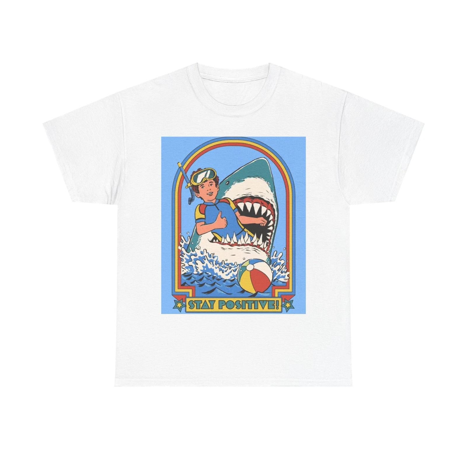 Men s and Women s T-shirts Stay Positive L
