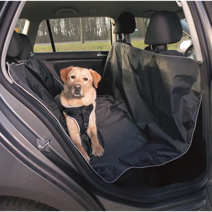 TRIXIE Couverture Pour Sièges De Voiture - 1,45x1,60 M - Noir - Pour Chien