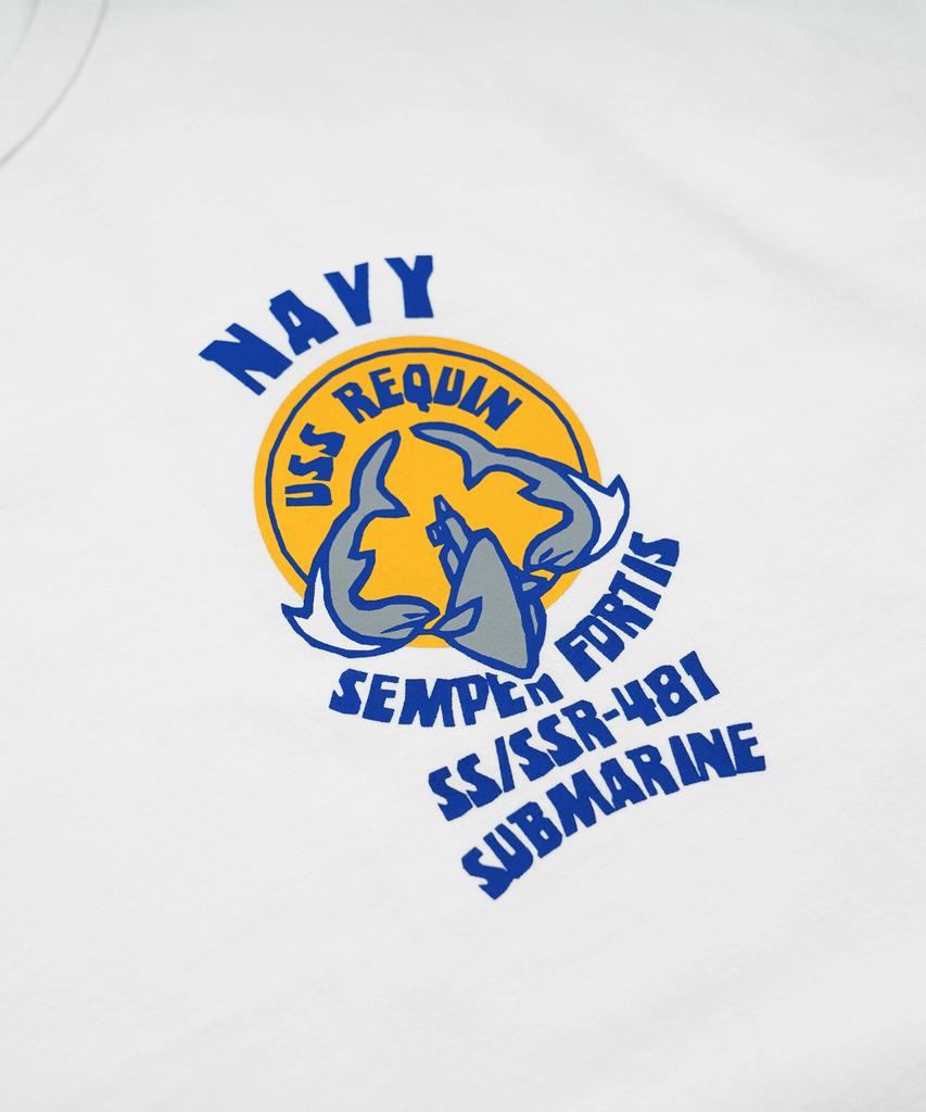 FRIZMWORKS Uss Requin L/S Tee _ White