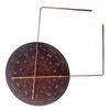 Copper Dowser - 2 Pieces Dowsing Rods + Dowser Pendulum + Fortune Teller Mat For Divination Measurement & Analysis Instruments