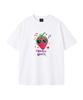 WILDROCK Berry Beats Pigment Oversized Short Sleeve T-Shirt (Cropped) (Type A)