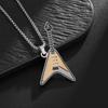 Hip Hop Rock Instrument Bass Guitar Stainless Steel Pendant Necklace for Men Women Personalized Music Party Jewelry Gifts