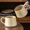 380ML Retro Tea Cup Non-slip Bottom Pottery Drinkware Portable Milk Drinking Cup  Kitchen
