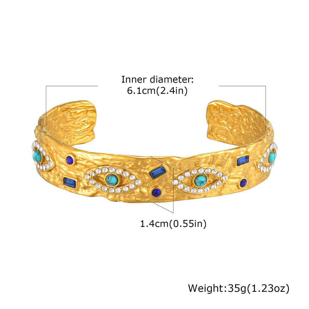 Trendy Round Circular Open Knot Cuff Bangle Bracelets For Women Elegant GoldColor Jewelry Noeud Armband Pulseiras