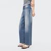 Tatu Women's 100% Cotton Washed Straight-Leg Jeans