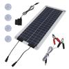 100W 18V Solar Panel Kit Waterproof Trickle Charger Solar Battery Maintainer Dual USB For 12V-24V Car RV Motorcycle Marine