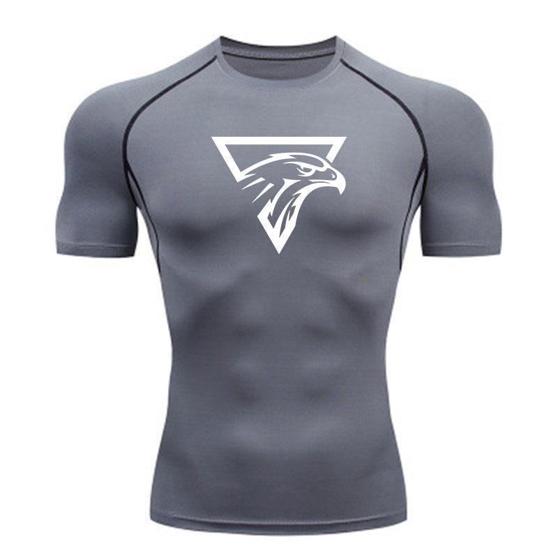 Men's Compression Athletic T-Shirt, Quick Dry Breathable Spo