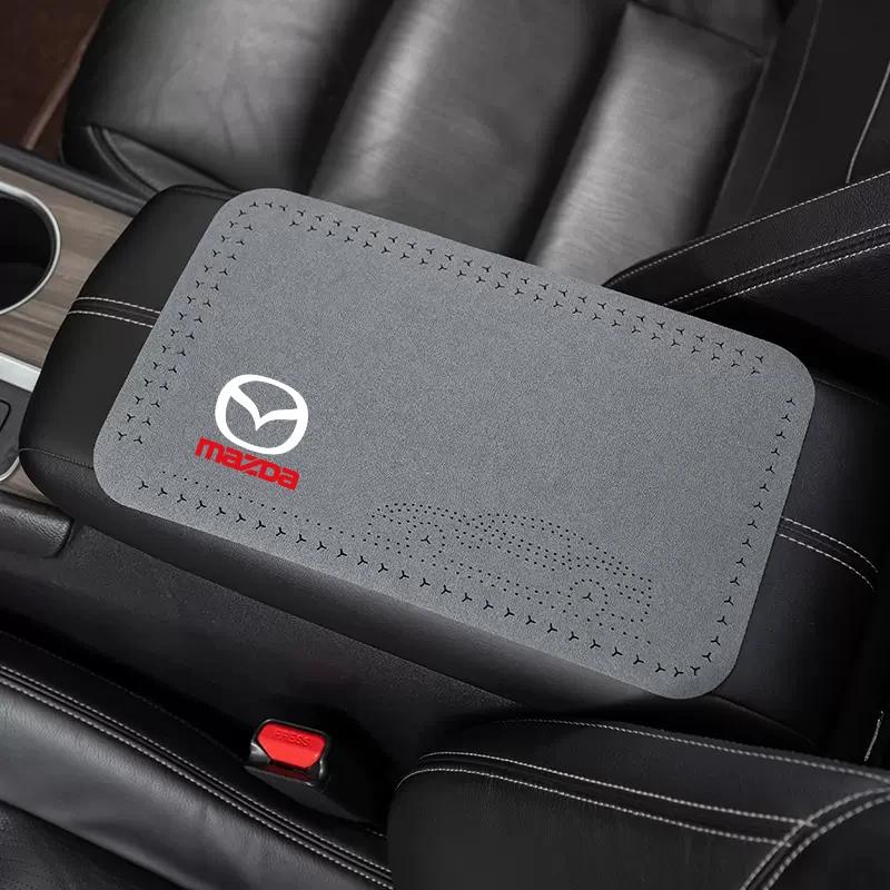 2025 Horký Chránič Podloketní Opěrky Autosedačky Polštářek Kryt Úložného Boxu Pro Mazda 2 3 6 5 Atenza CX3 CX5 MX5 CX7 Axela CX30 CX90 C