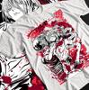 Reze T-Shirt Chainsaw Man Makima Power Aki Denji Anime Gift Shirt All Size