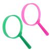 Mini Handheld Magnifier with Plastic Handle Portable Reading Magnifying Loupe for Students Children