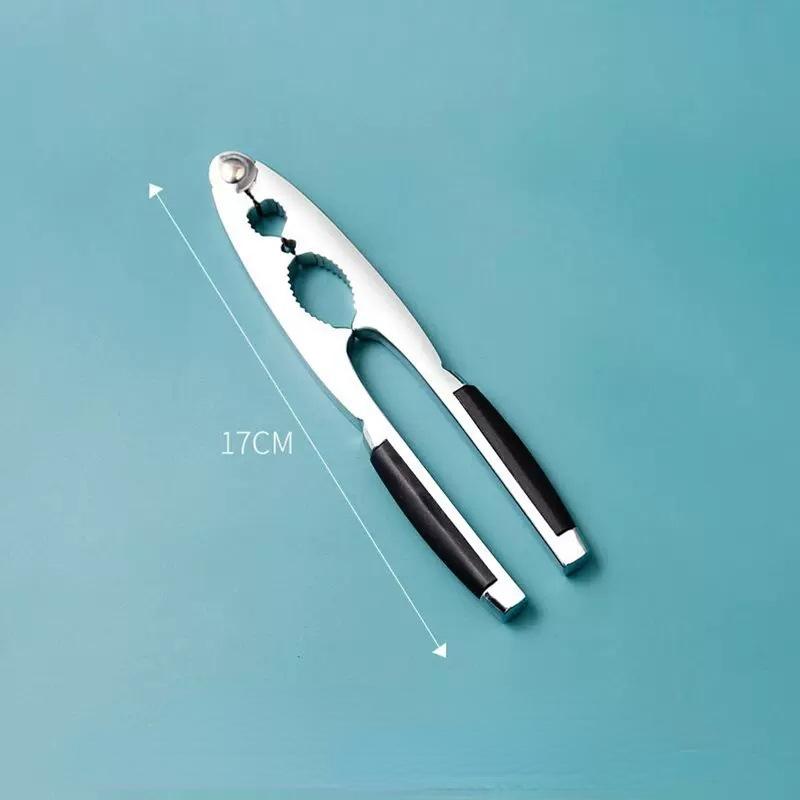 Walnut Cracker Hazelnut Clip Multi-Function Quick Nutcracker Stainless Steel Chestnut Cracker Machine Kitchen Accessories Tools