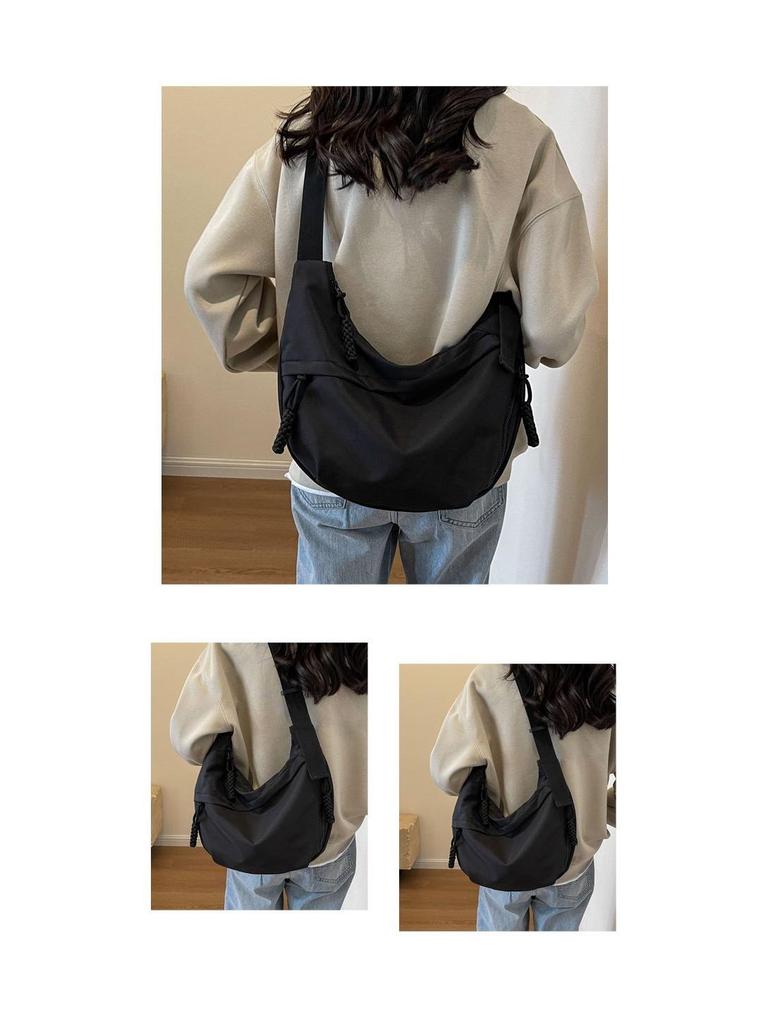 2024 Women's Casual Oxford Crossbody & Shoulder Bag - Dumpling Style for Students & Commutes