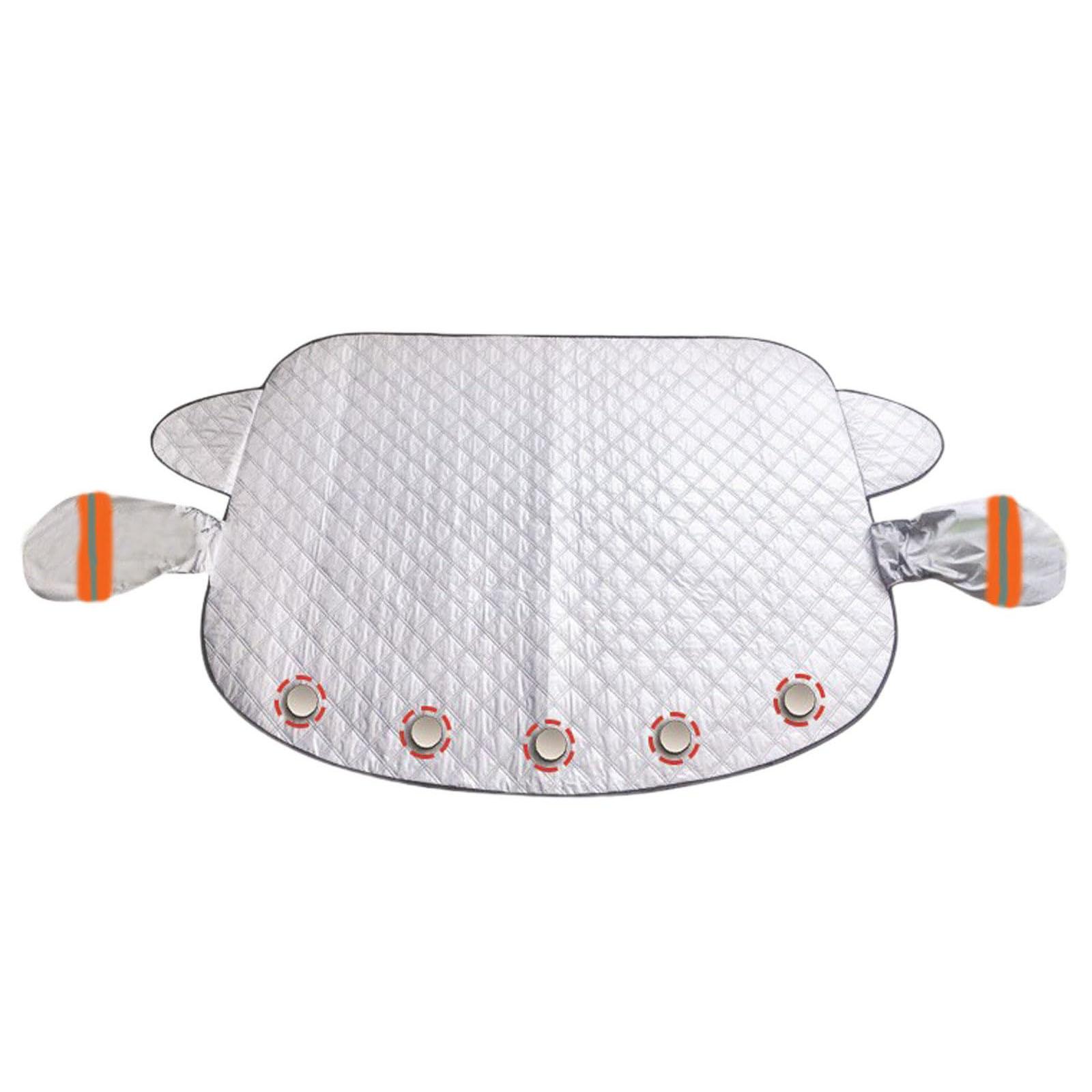 

Чехол на лобовое стекло автомобиля, Снежный чехол с чехлами для боковых зеркал, Солнцезащитный козырек на лобовое стекло с магнитными краями для автомобиля, внедорожника, CRV, грузовиков One Size