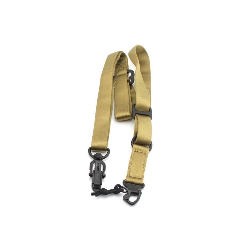Adjustable MS2 Tactical Sling-Secure Single-Point Safety Strap With Hook For Hunting Training Sport Outdoor Adventures