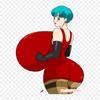 Patches For Clothes Bag Iron On Thermal Stickers Bulma Bulma Goku Pattern Washable Heat Transfer