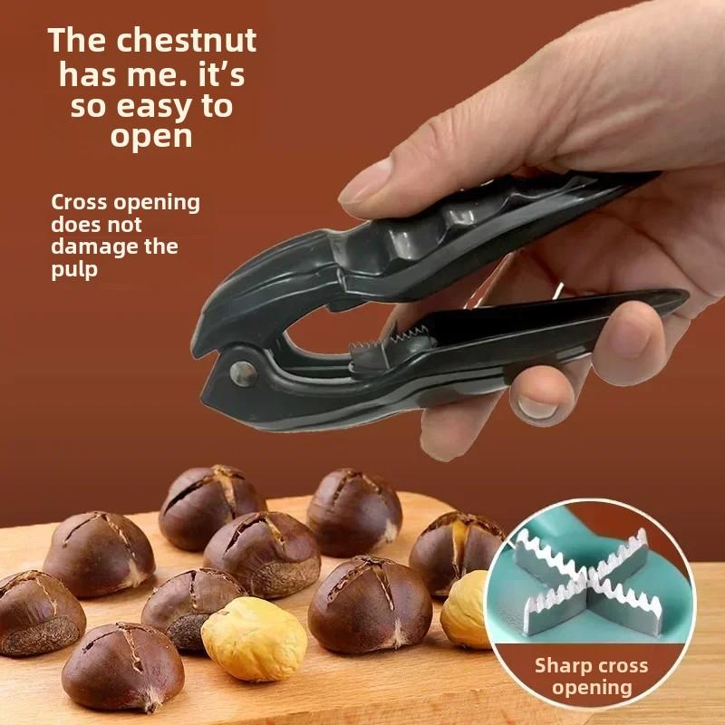 

Крестообразный нож для каштанов, открывалка для каштанов, бытовая машина для очистки каштанов, артефакт для очистки, отшелушивает скорлупу, зажим