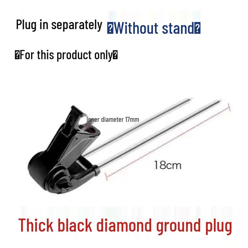 Ground Insert Table Fishing Rod Holder Stand