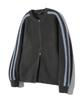 Maglia Tricot TRILLION con Zip e Spazzola Lavabile (Carbone)