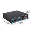 12V/AC 220V HIFI audio stereo zesilovač bluetooth FM rádio auto domácí karaoke audio zesilovač